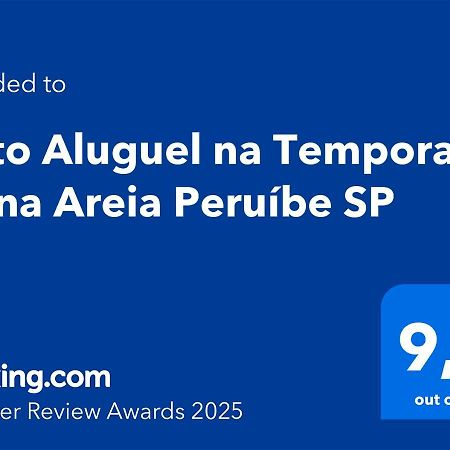 Apto Aluguel Na Temporada Pe Na Areia Peruibe Sp Εξωτερικό φωτογραφία