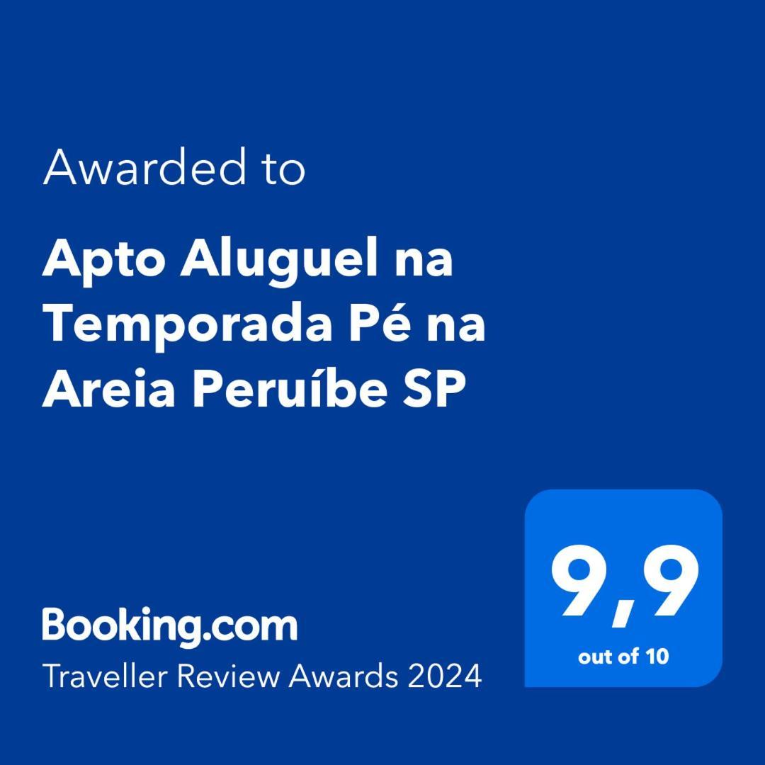 Apto Aluguel Na Temporada Pe Na Areia Peruibe Sp Εξωτερικό φωτογραφία